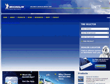 Tablet Screenshot of airmichelin.com